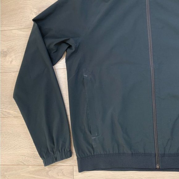Everlane Black Nylon Zip Up Windbreaker Lightweight Jacket - Picture 4 of 9